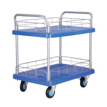 易存靜音平板手推車 高負重、雙扶手與靜音腳輪的完美結合